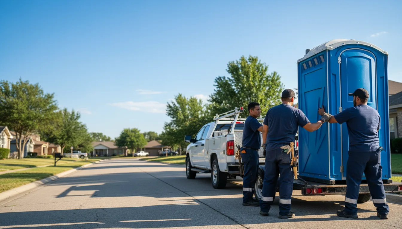 Portable Toilet Rental in Sainte Marie, IL near me